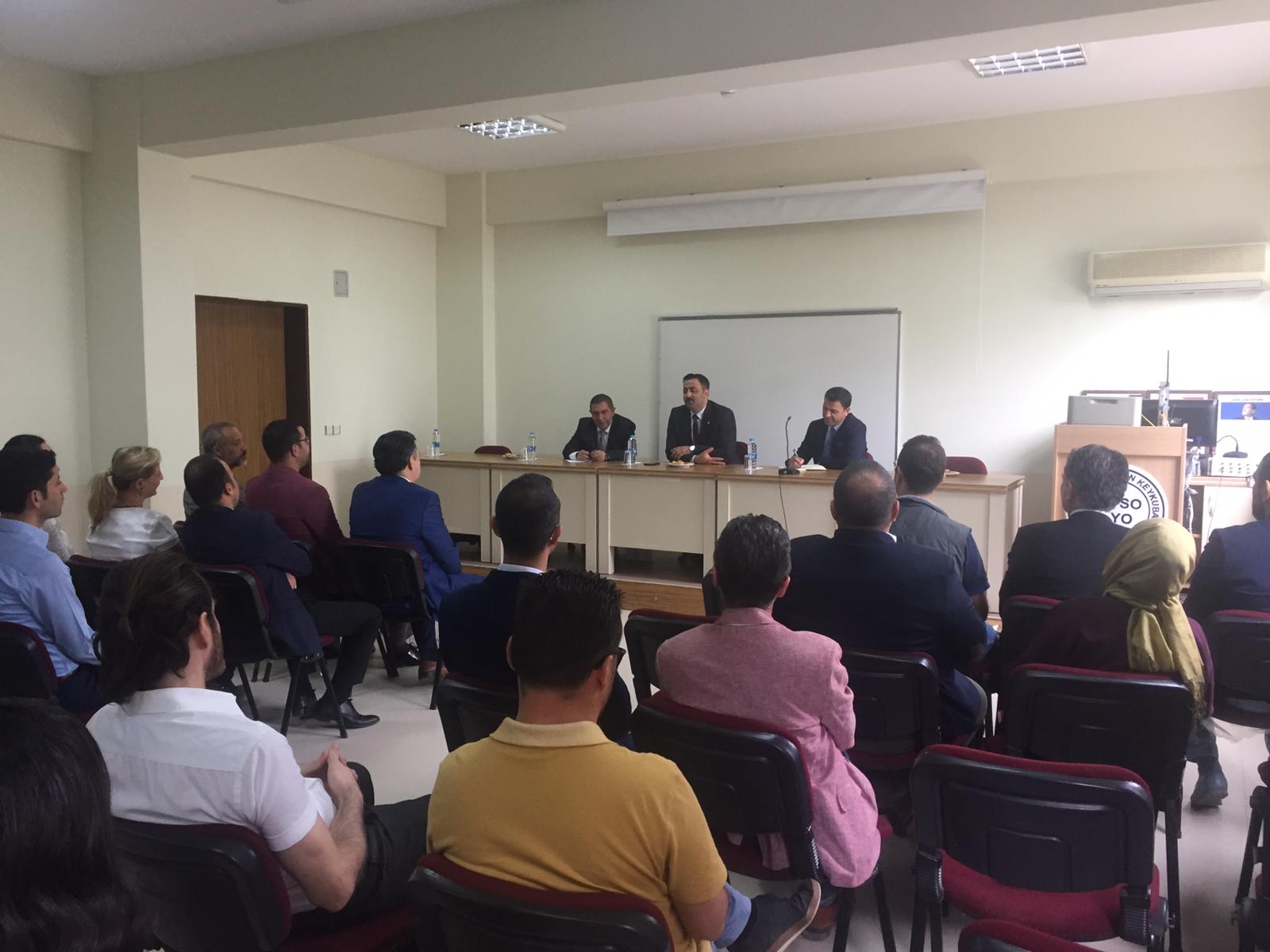 REKTÖRÜMÜZÜN ZİYARETİ