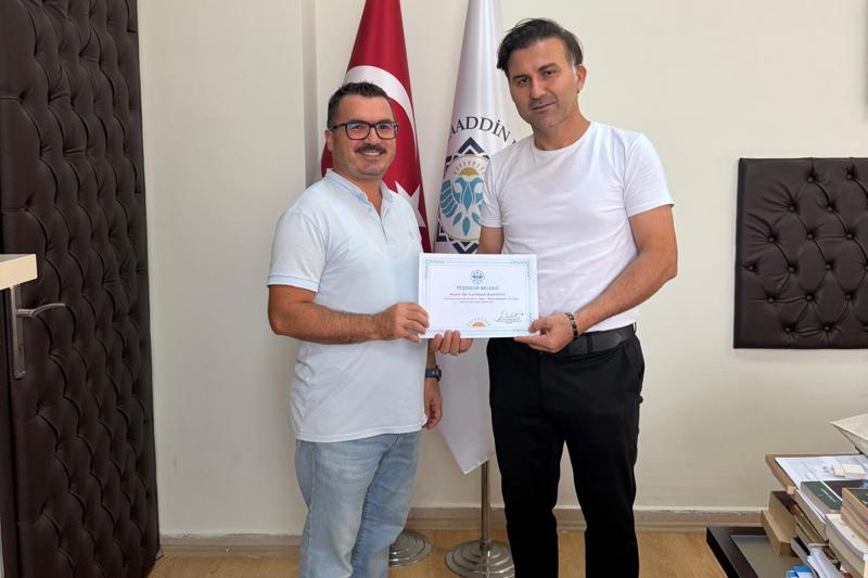 DR. ÖĞR. ÜYESİ HİLMİ KARAALİOĞLU HOCAMIZIN BAŞARISI