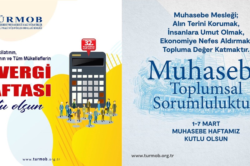 VERGİ ve MUHASEBE HAFTASI UNUTULMADI